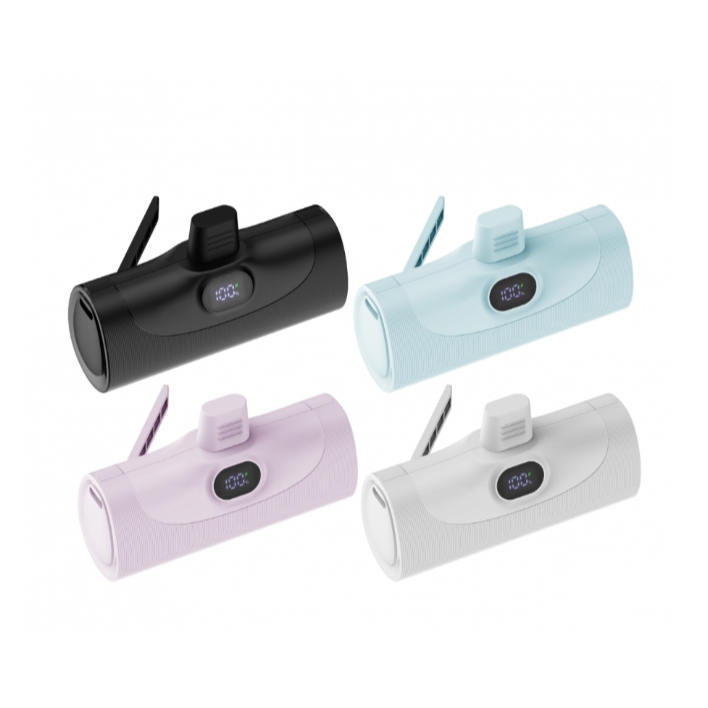 uvolt 5,000m PD20WAh Mini Powerbank พาวเวอร์แบงค์มินิ ชาร์จเร็ว พอร์ต Type-C UVP05C จอ LED พร้อมขาตั