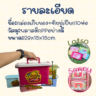 [ส่งด่วน1-2วัน] ทิชชู่เปียก พร้อมกล่องเป็ด 🐣 อเนกประสงค์ สินค้าน่ารัก กล่องใส่ของจุกจิก สีสันสดใส พาสเทลสุดๆ