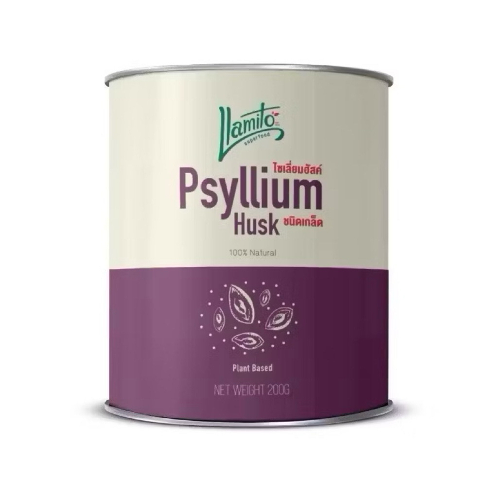 ไซเลี่ยมฮัสค์ ตรา ยามิโตะ Psyllium Husk (Llamito Brand)
