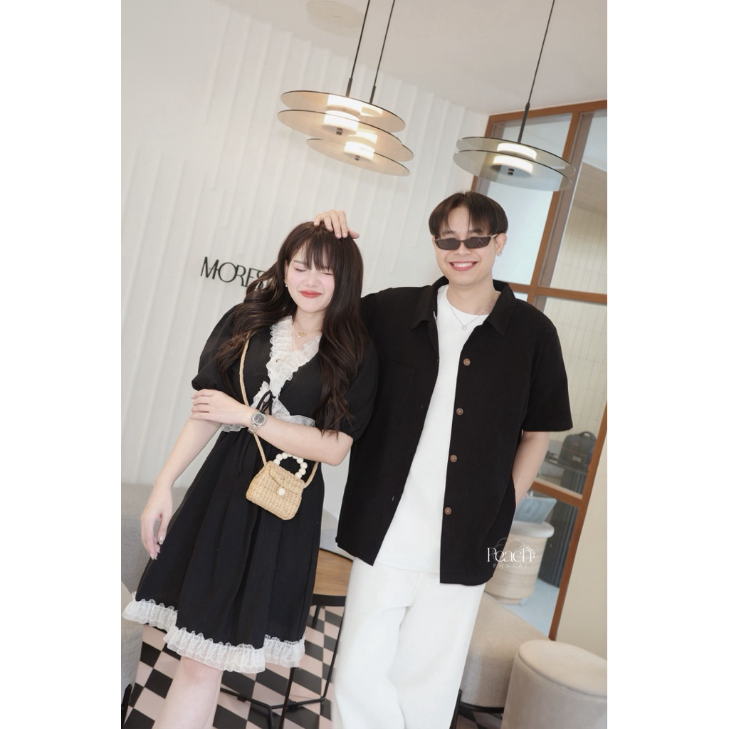 Collection Mores ชุดคู่เนื้อผ้าฝ้ายสีพื้น (กดแยกชิ้น) F8