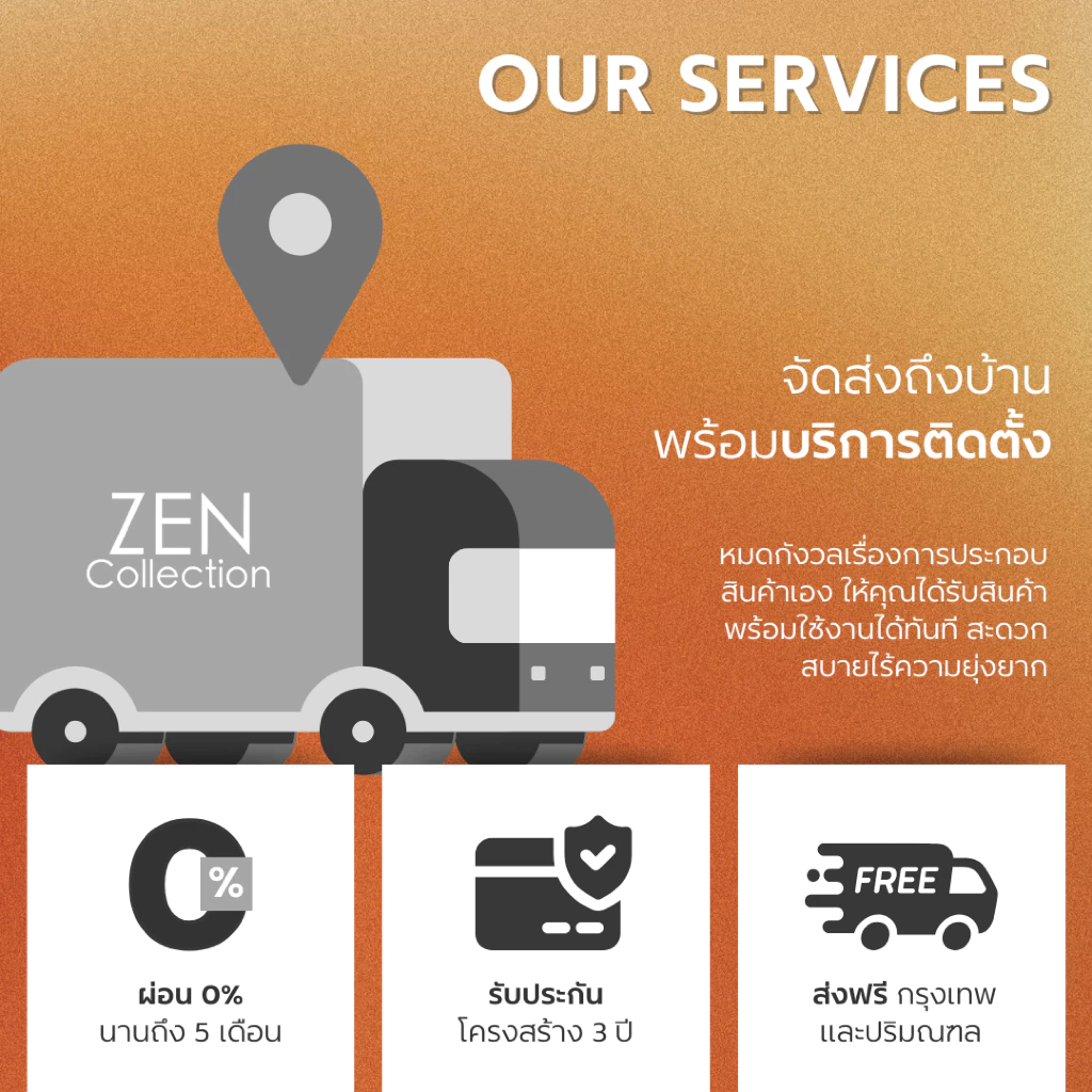 ZEN Collection เตียงนอนพร้อมหัวเตียง 6ฟุต/5ฟุต/3.5ฟุต Winston Bedding Frame thumbnail 10