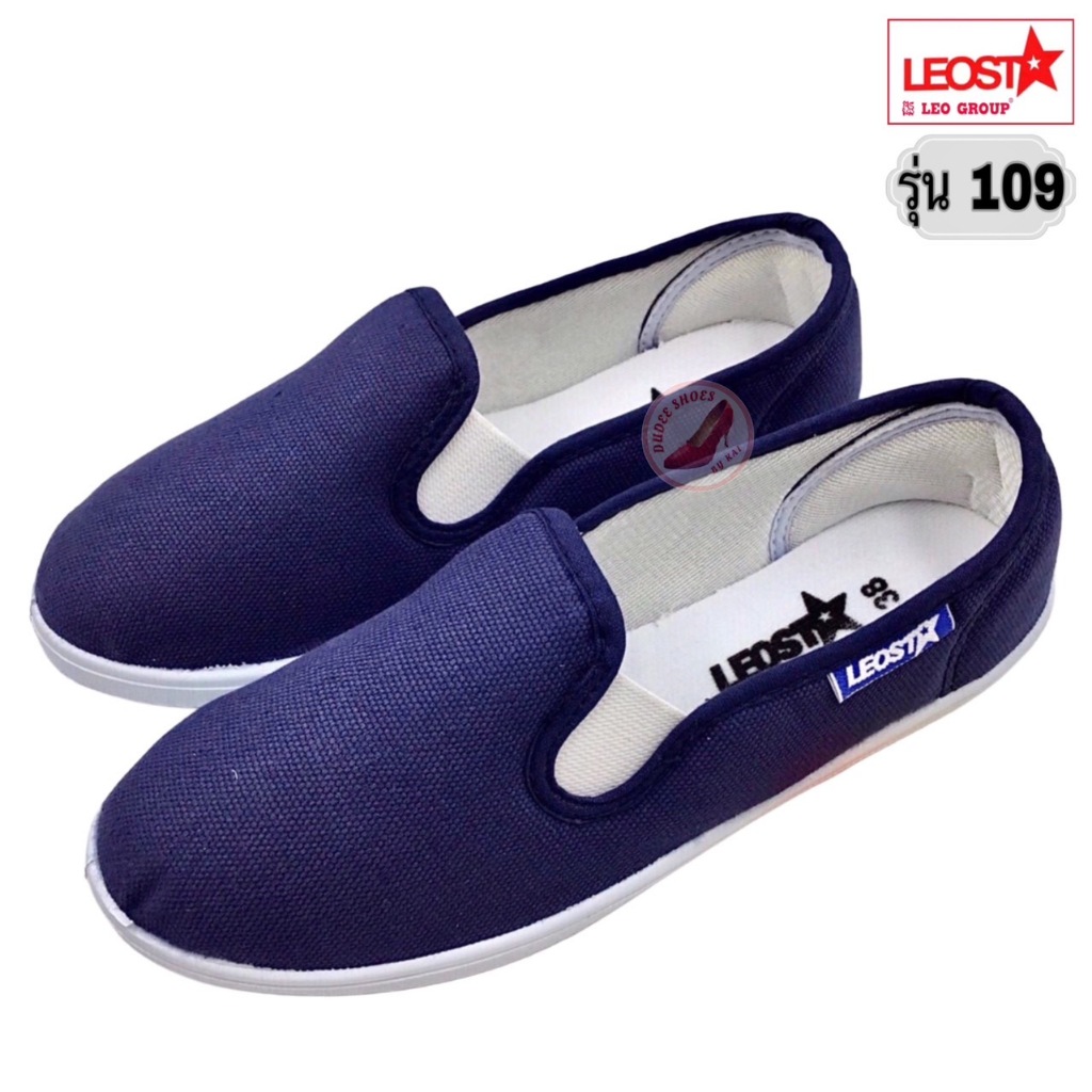 รองเท้าผ้าใบสลิปออน (SIZE 35-43) LEO GROUP (รุ่น 109) - รูปที่ 6