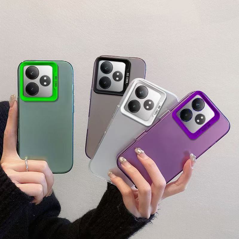 SoCool เคสกันกระแทก ผิวด้าน สำหรับ Oppo Realme 14 T เคส หลังแข็ง Realme 14T