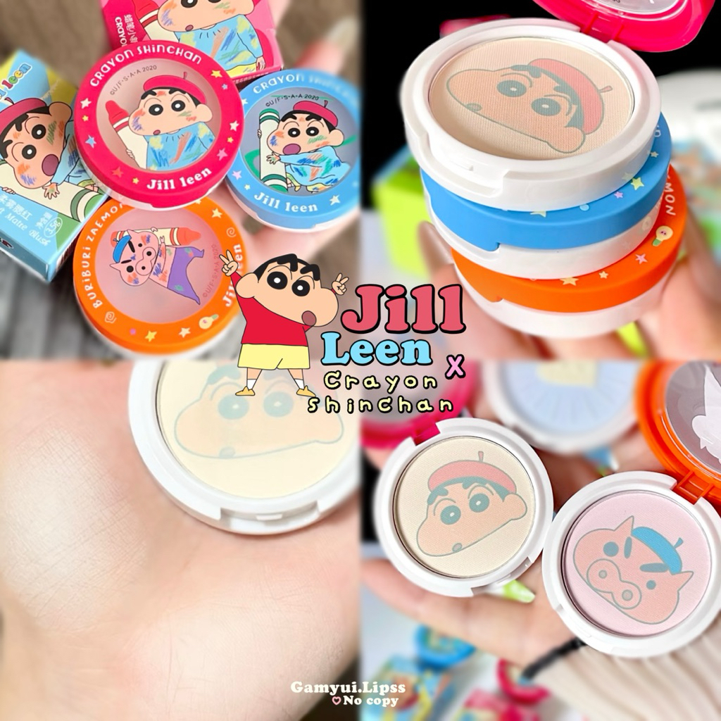 แป้งเบลอผิว Jill Leen x Crayon shinchan ⟡ (พร้อมส่ง)
