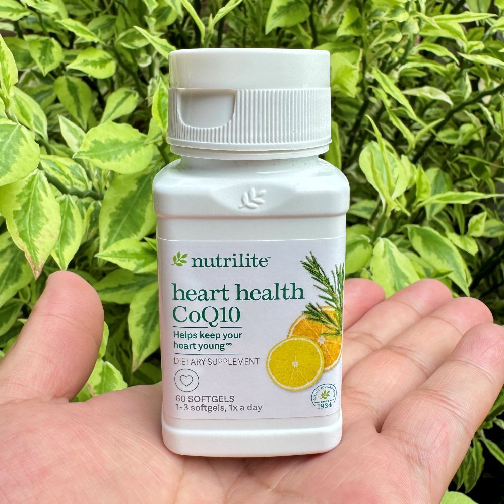 Amway Nutrilite Coenzyme Q10 CoQ10 นิวทริไลท์คิวเท็น (นำเข้าจากUSA) 60 เม็ด