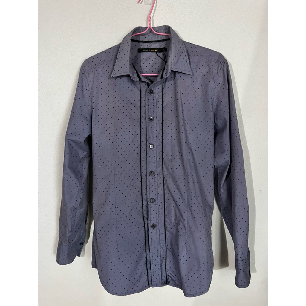 เสื้อเชิ้ตแขนยาวมือสองยี่ห้อXACT