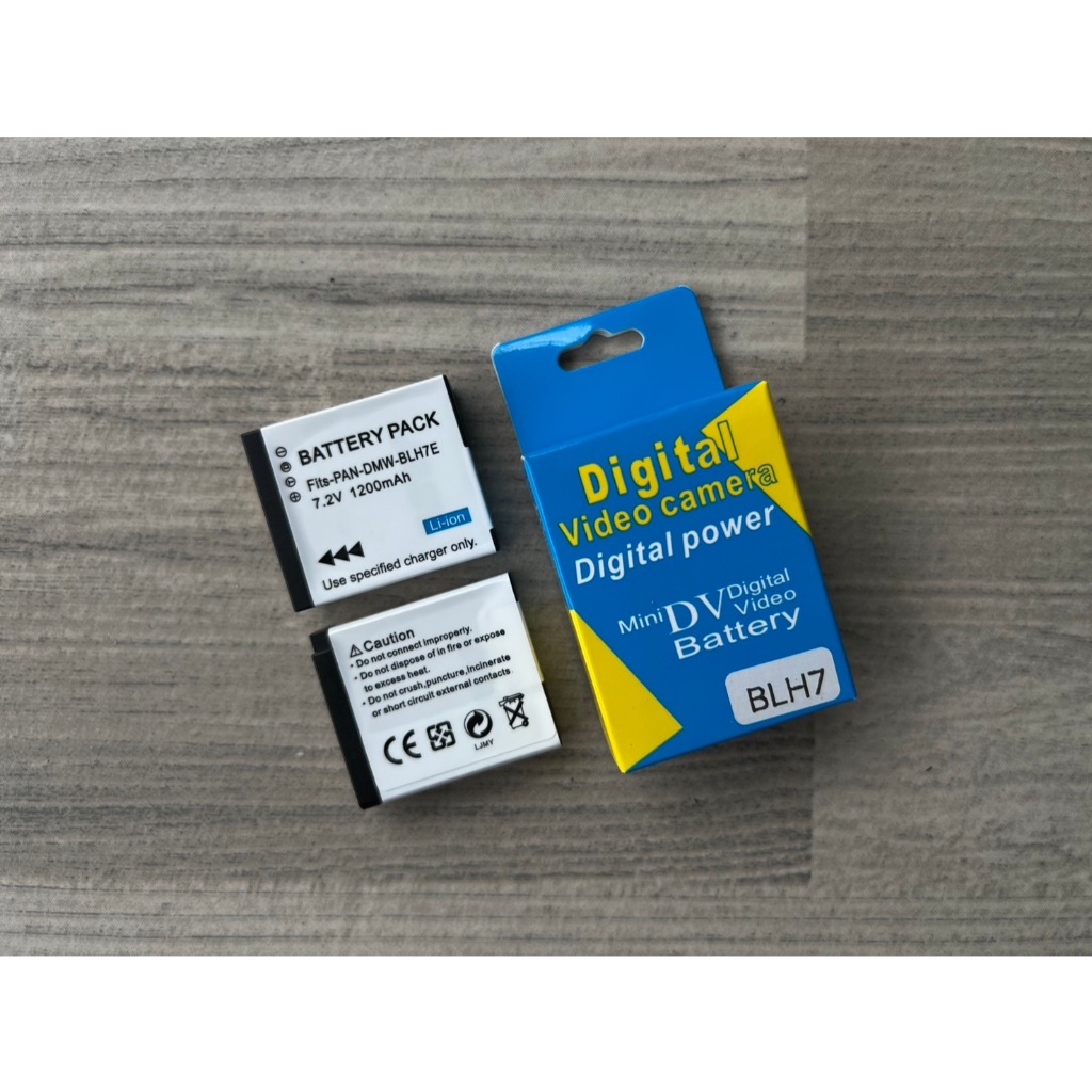 🔥ส่งจากไทย🔥แบต Panasonic Lumix รุ่น DMW-BLH7E / DMW-BLH7 (1200mAh) ของใหม่ ราคาถูก