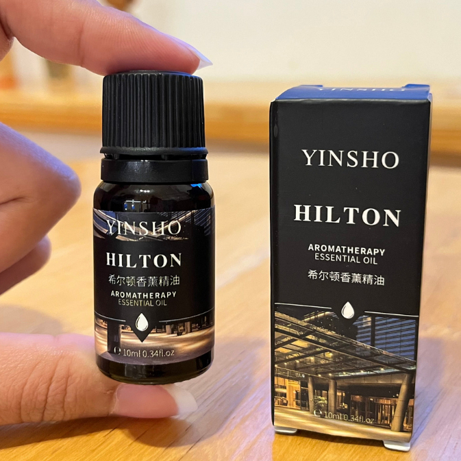 น้ำมันหอมระเหย กลิ่นฮิลตัน(Hilton Essential Oil) สกัดธรรมชาติ100% สําหรับเครื่องทําความชื้นอโรมา ขนาด 10 ml