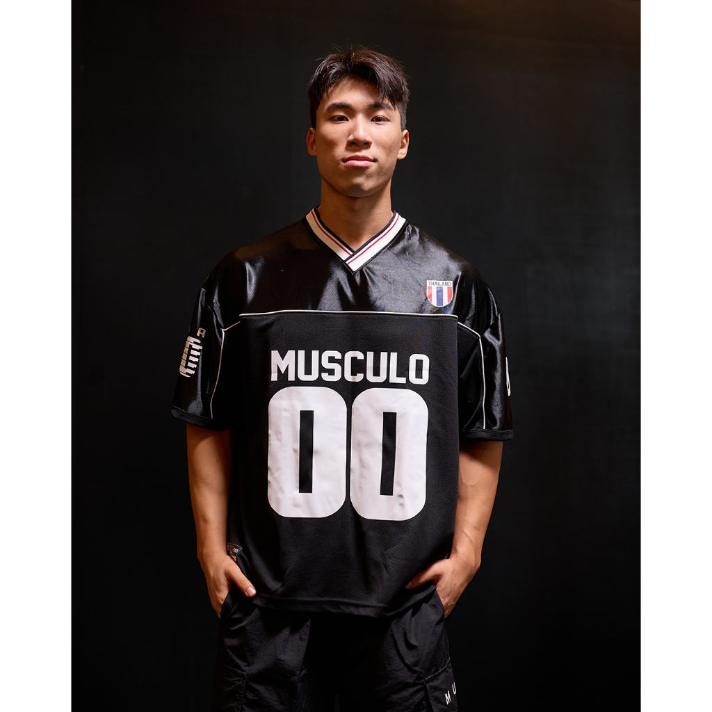 Musculo Oversized sport jersey T shirt เสื้อทีมกีฬาโอเวอร์ไซส์