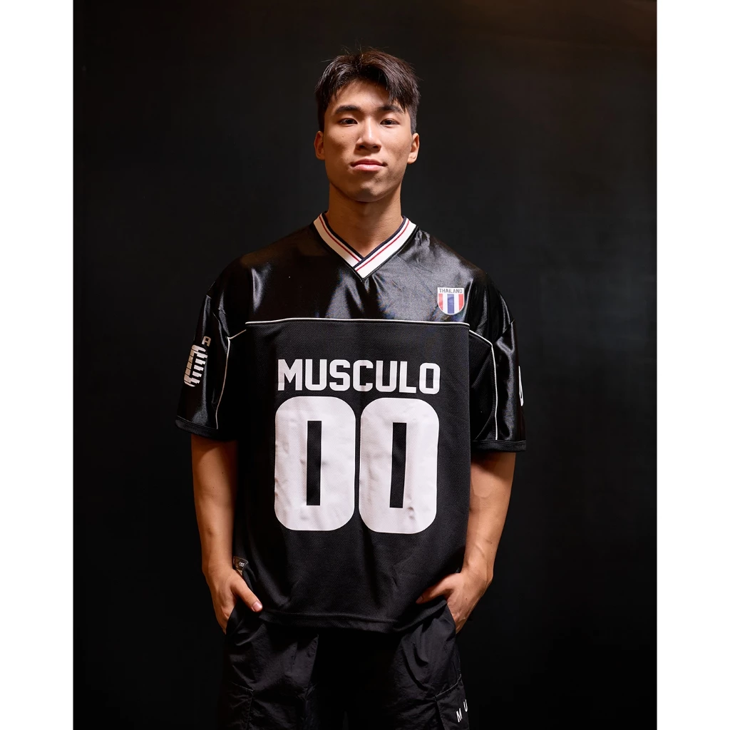 Musculo Oversized sport jersey T shirt เสื้อทีมกีฬาโอเวอร์ไซส์