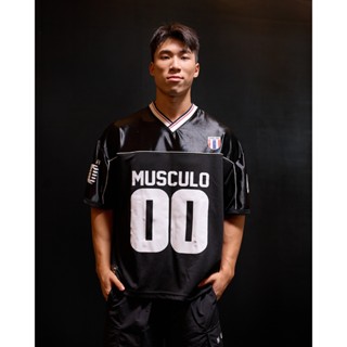 Musculo Oversized sport jersey T shirt เสื้อทีมกีฬาโอเวอร์ไซ…