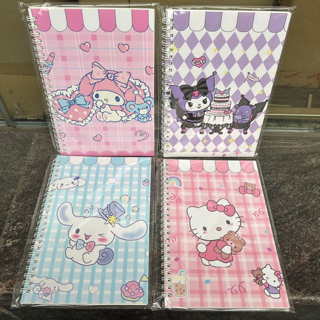 Sanrio สมุดสันห่วง A5 ลายตาราง No.945