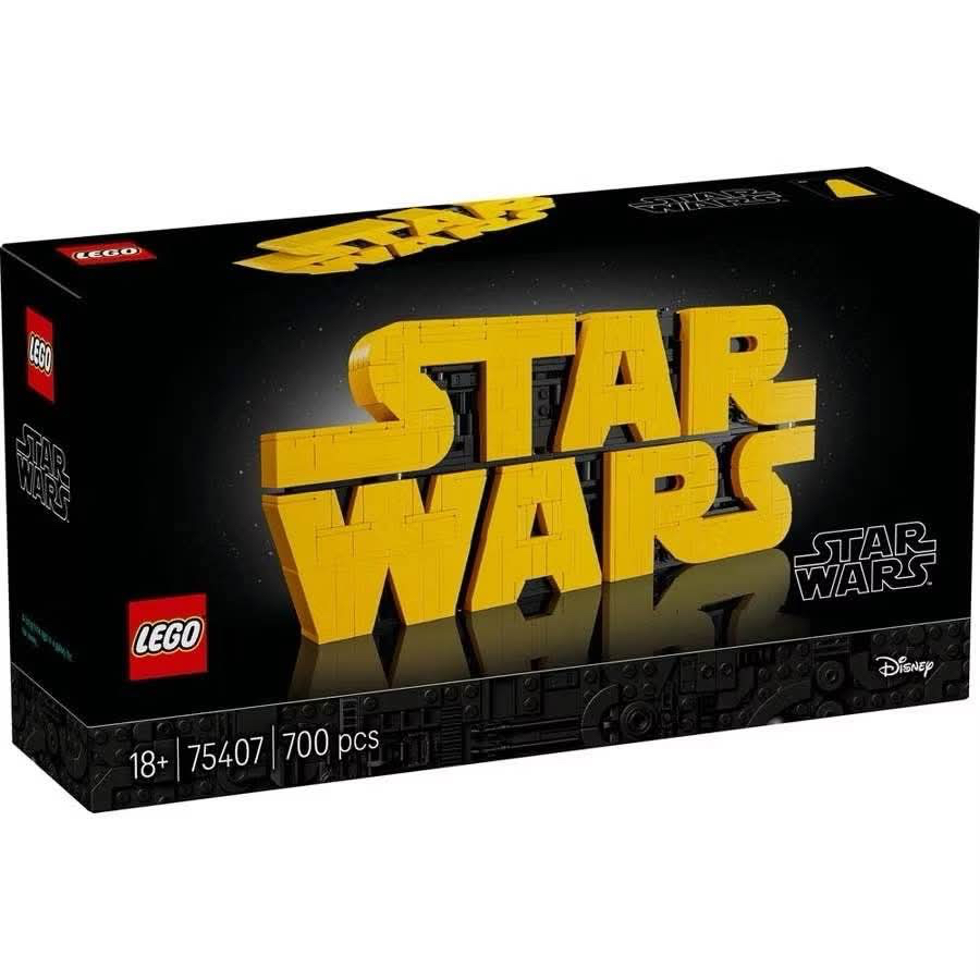 LEGO® Star Wars™ Brick-Built Star Wars™ Logo 75407- เลโก้ใหม่ ของแท้ 💯% พร้อมส่ง.