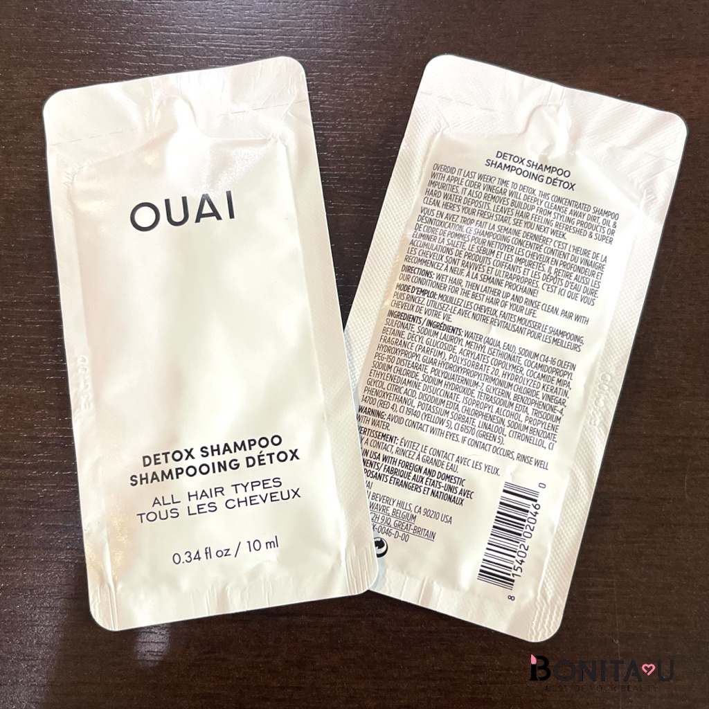 ⚡️ส่งทันที⚡️ OUAI Detox Shampoo 10 ml. ดีท็อกซ์ แชมพู