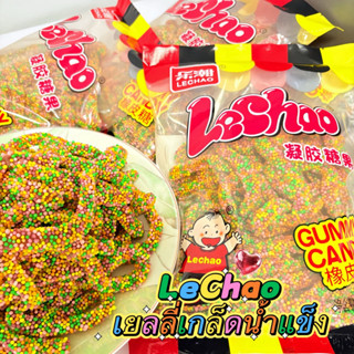 เยลลี่แท่งสีรุ้ง Lechao 1กก. ขนมเคี้ยวหนึบ หวานอร่อย สีสันสด…