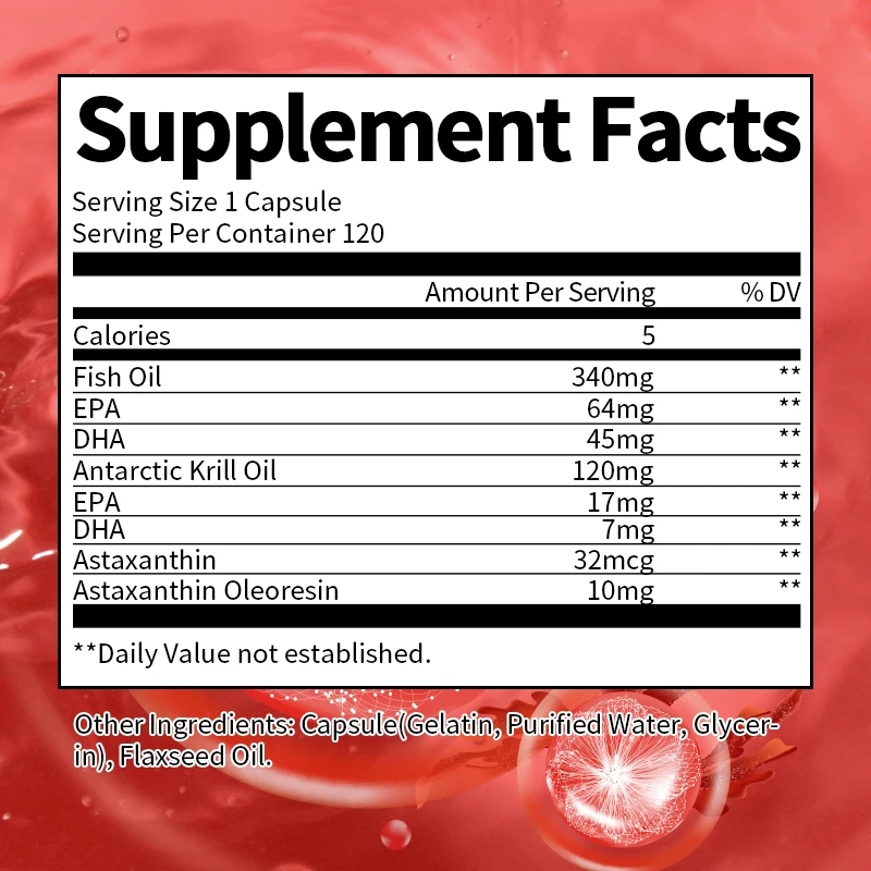 BBEEAAUU Astaxanthin แอสตาแซนธิน 120pcs x2 สารต้านอนุมูลอิสระ บำรุงหัวใจ สมอง ดวงตา thumbnail 3