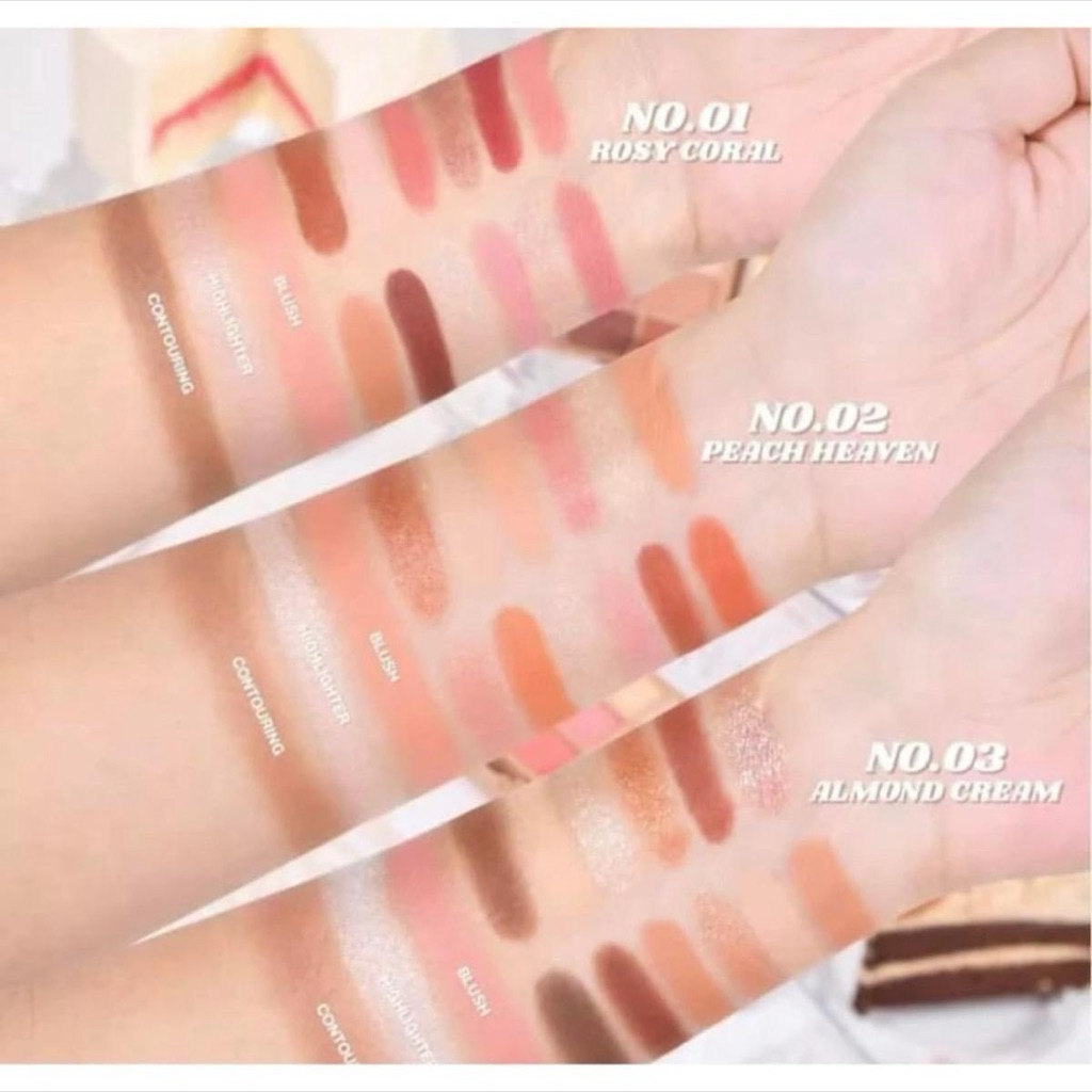 HF620 SIVANNA COLORS DOUBLE PALETTE รูปที่ 5
