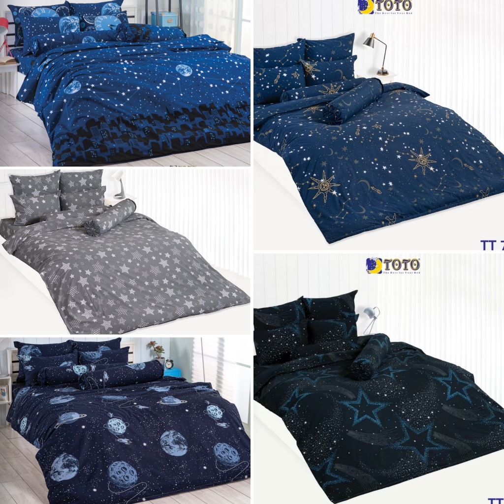 TOTO ผ้าปูที่นอน (ไม่รวมผ้านวม) Chracter&trendy  รหัสTT561-TT812
