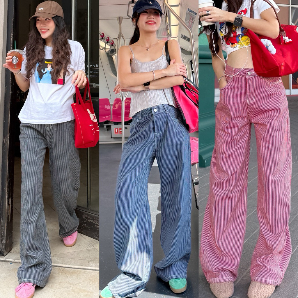 JEFF BAGGY JEANS(3-5วันจัดส่ง)