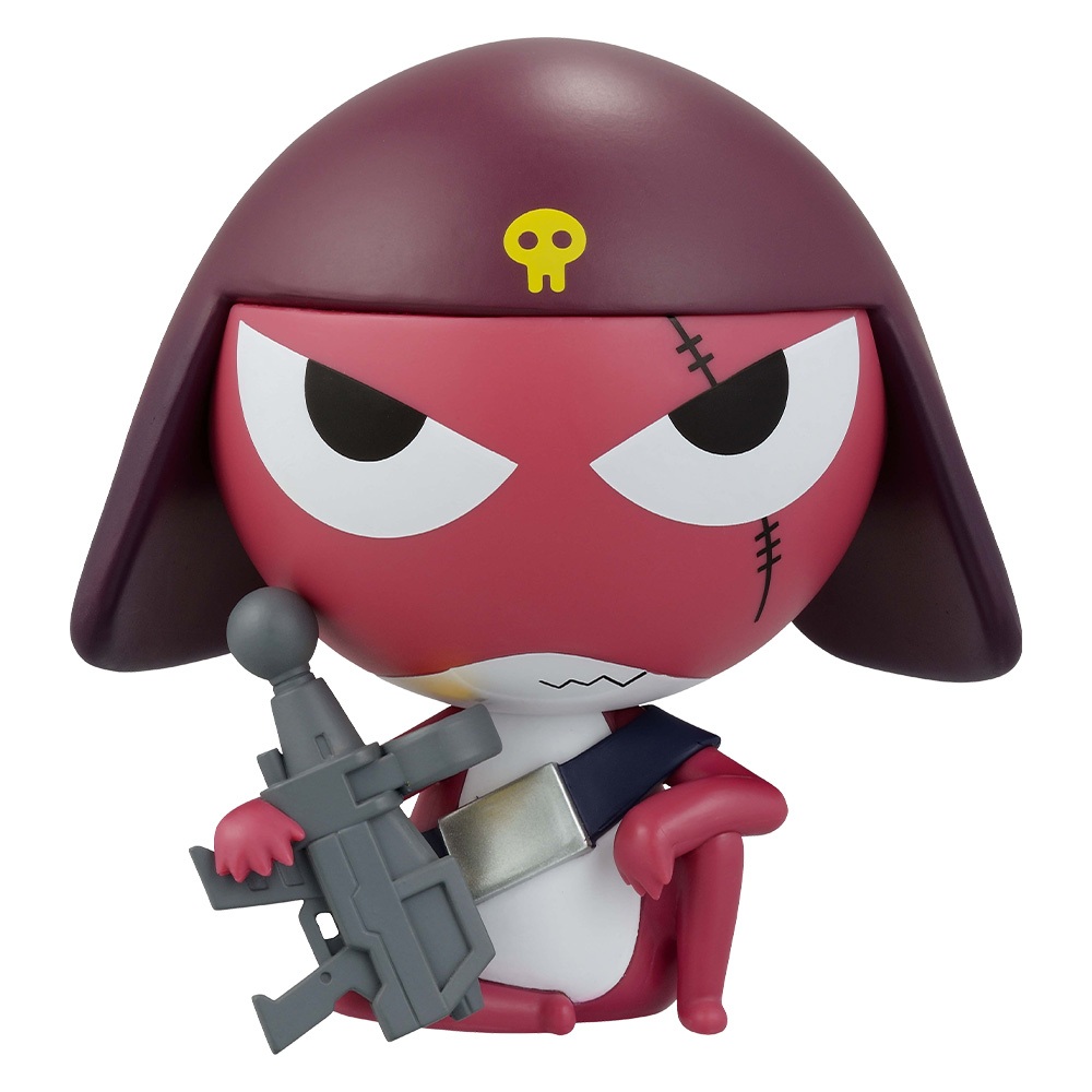 BANDAI Ichiban Kuji Keroro GunsoC Prize: Corporal Giroro Soft Vinyl Figure From Japan New