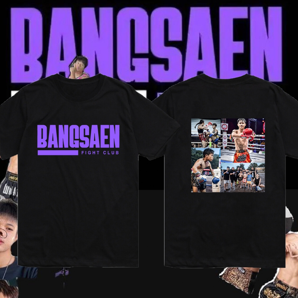 2025 Bangsaen Fight Club เสื้อยืด Fighting Club Men T-shirts are suitable for both men and women S-5
