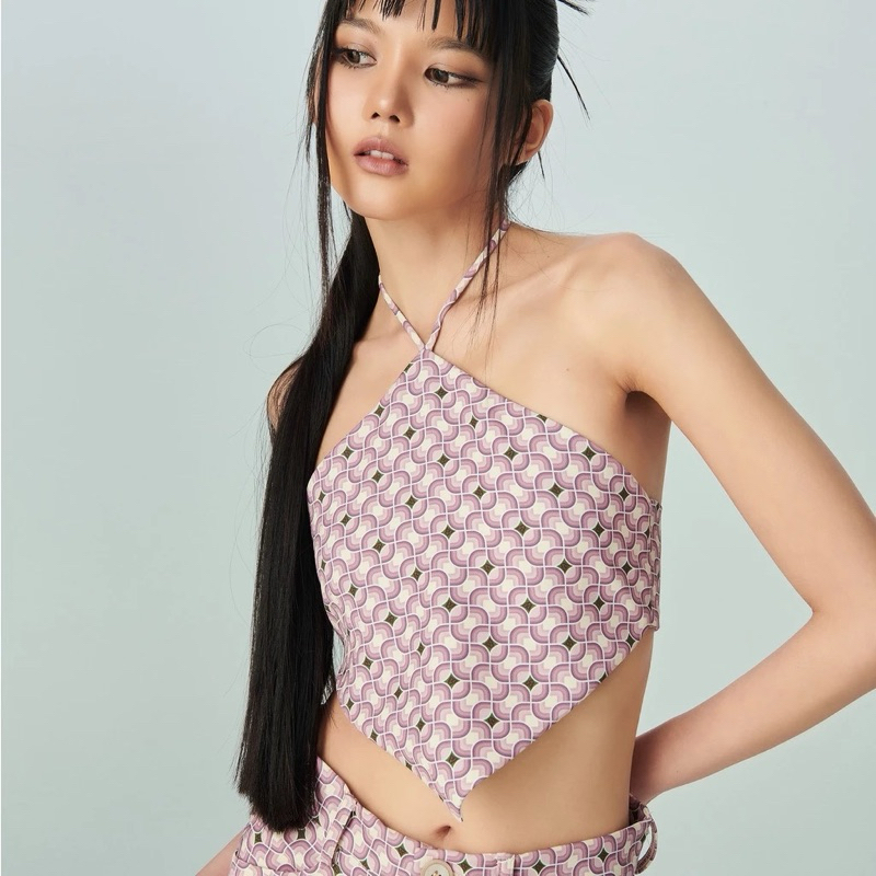 Fallen Angels - Martini Top - New with tag สี PINK เฉพาะเสื้อ