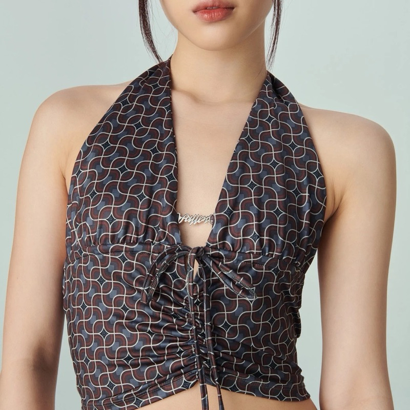 Fallen Angels - Bellini Top - new เฉพาะเสื้อ สี brown