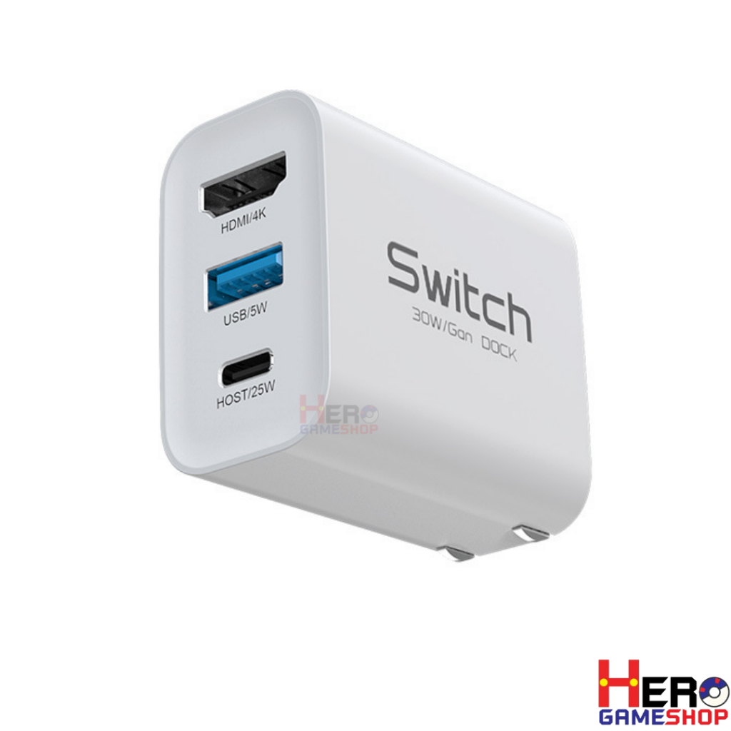 (ร้านคนไทย)Type C to Hdmi / Mini Dock / Nintendo Switch OLED ด๊อค/SD/ROG ALLY/ipad / Galaxy tab Pd100W