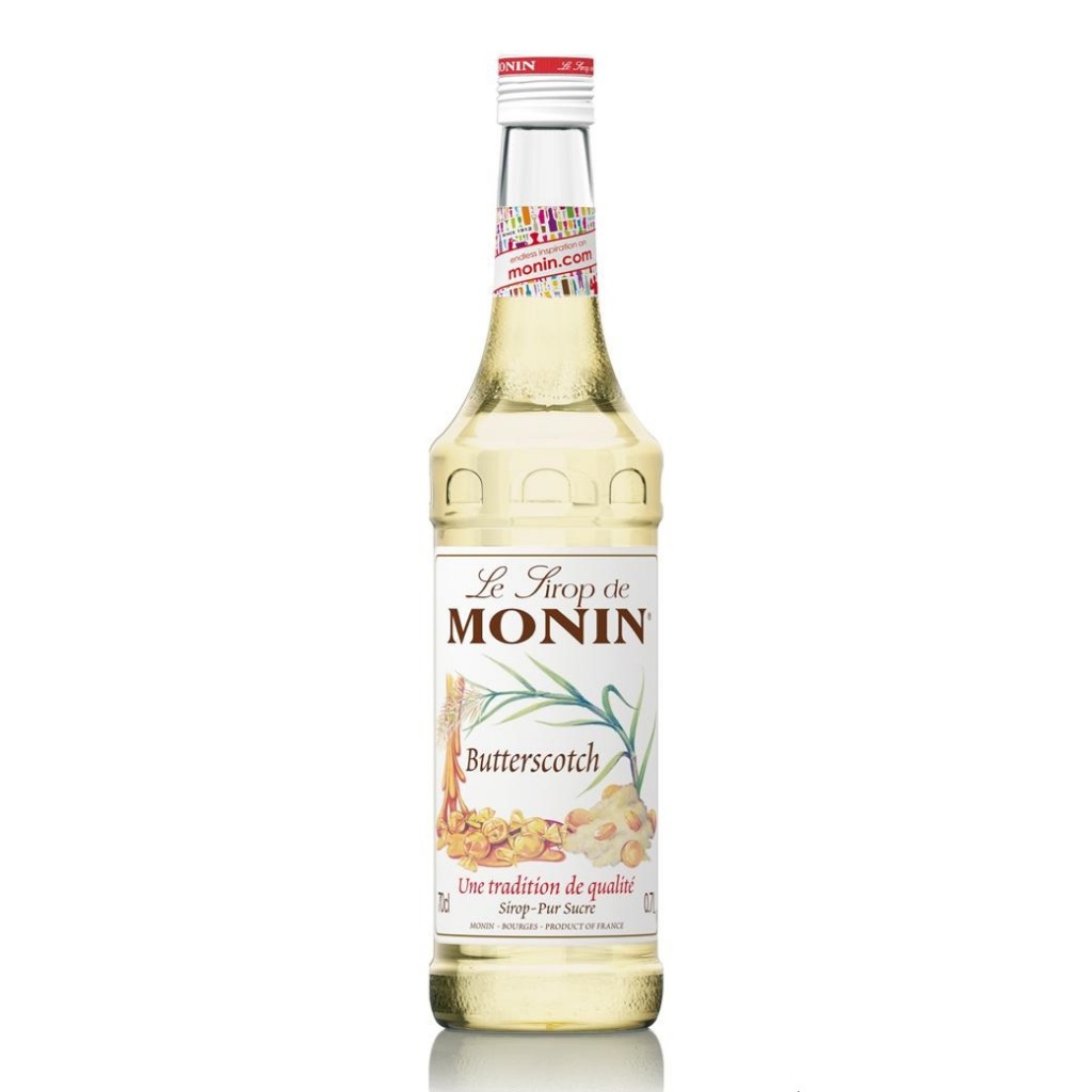 (ขวดเปล่า) โมนิน ไซรัป Butterscoth ((Empty Bottle) Monin Syrup Butterscoth) 700 ml.