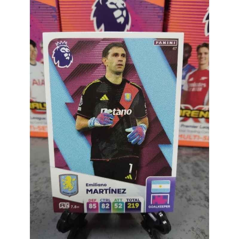 การ์ดฟุตบอล Panini Premier League 2024/25 Adrenalyn XL Aston Villa