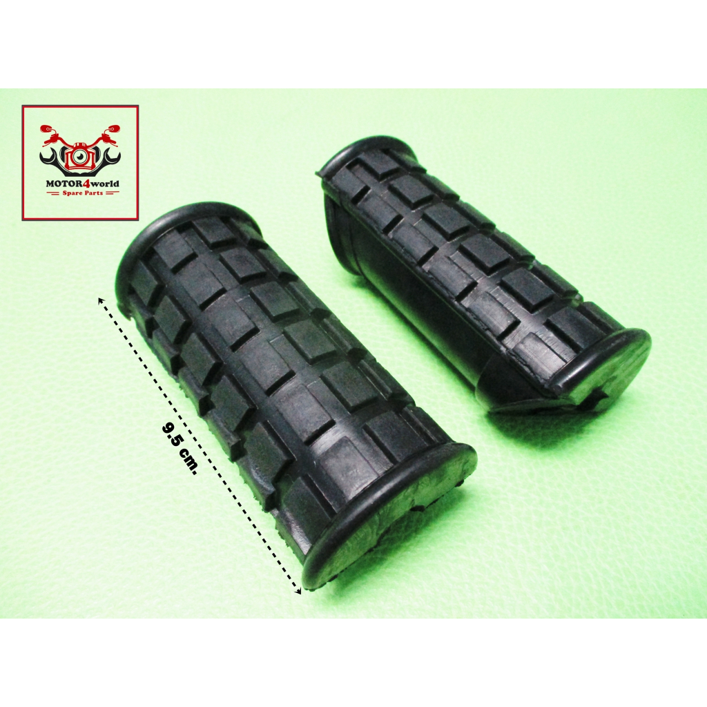 FRONT FOOT PEG RUBBER Fit For KAWASAKI Z1 Z2 F1 B1 H1 W1 W2 (1966-1969) // ยางพักเท้าหน้า