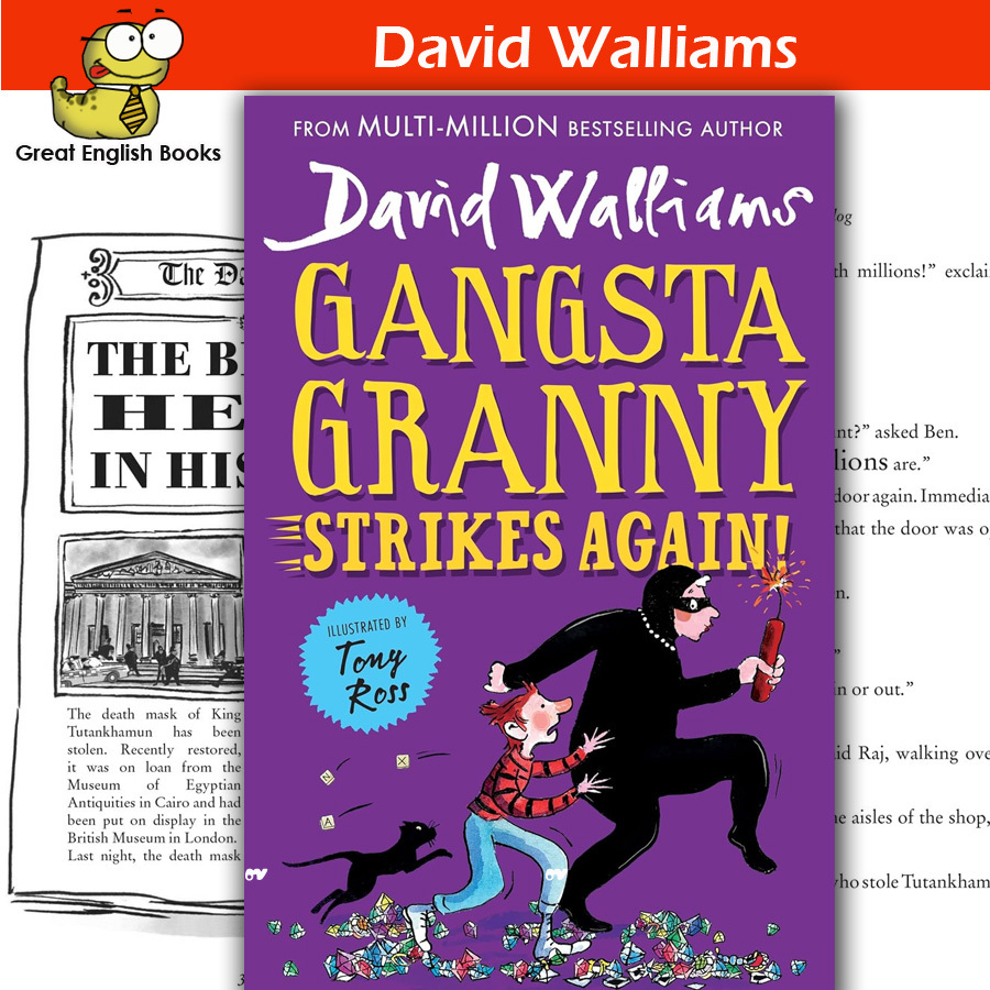 (ใช้โค้ดรับcoinคืน10%ได้)  Gangsta Granny Strikes Again!: The amazing sequel to GANGSTA GRANNY, Pape