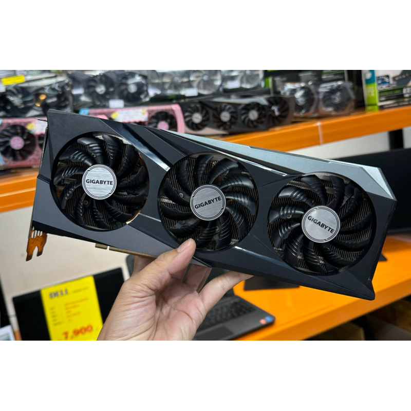 GIGABYTE RADEON RX 6700 XT GAMING OC 12G - 12GB GDDR6 (ภาพถ่ายจากสินค้าจริง)(มีแต่ตัว)