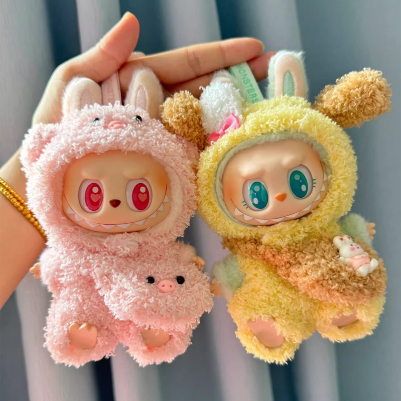 ชุด labubu v2 ชุด labubu v.1 ชุด labubu macaron เหมาะสำหรับลาบูบูขนาด 15 ซม./17 ซม/Kimmon V.6 Bao-ao