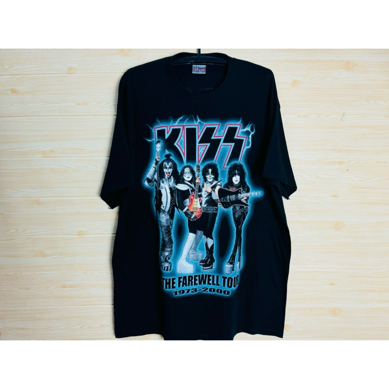 เสื้อวง Kiss The Farewell Tour 1973-2000 (TJ ใส่) ลิขสิทธิ์แท้💯