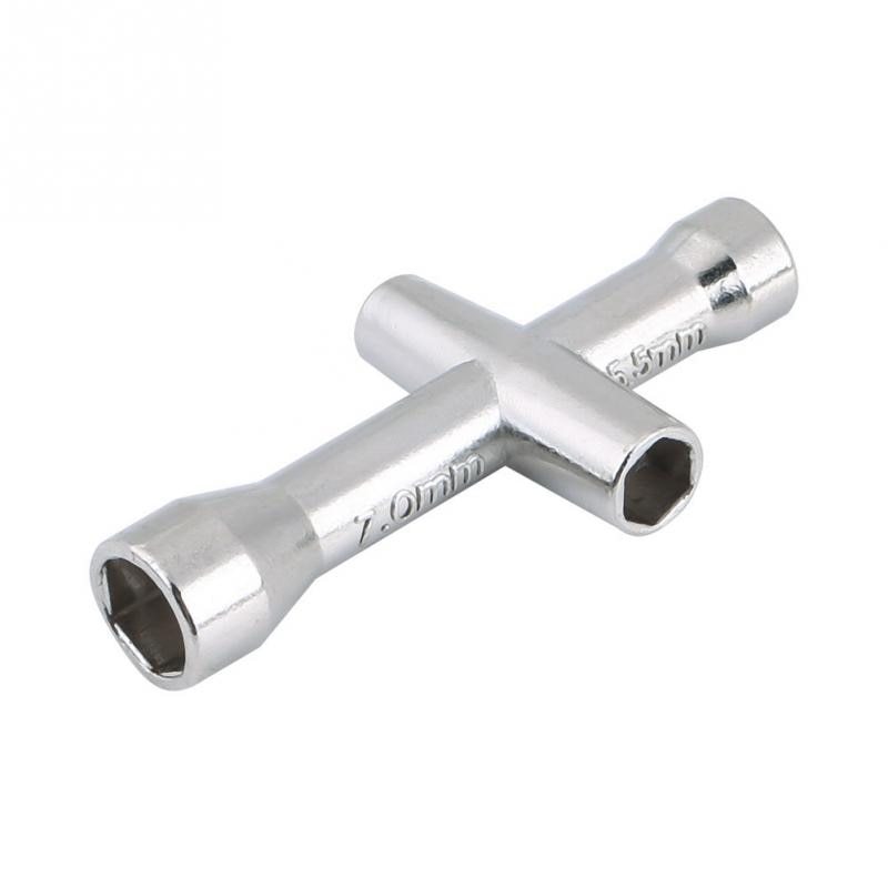 ประแจบล็อก หกเหลี่ยม ขันล้อรถบังคับ เปลี่ยนล้อ ขนาด M2 M2.5 M3 M4 ประแจไขว้ บล็อกไขน็อต ประแจ RC - รูปที่ 2