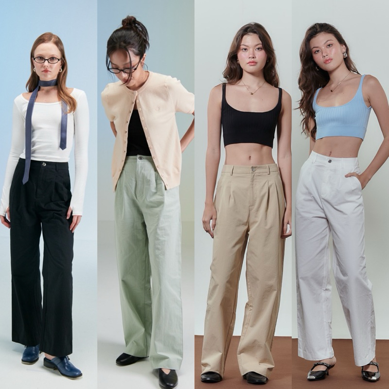 TRES Made กางเกงขายาว Kai Long Pants