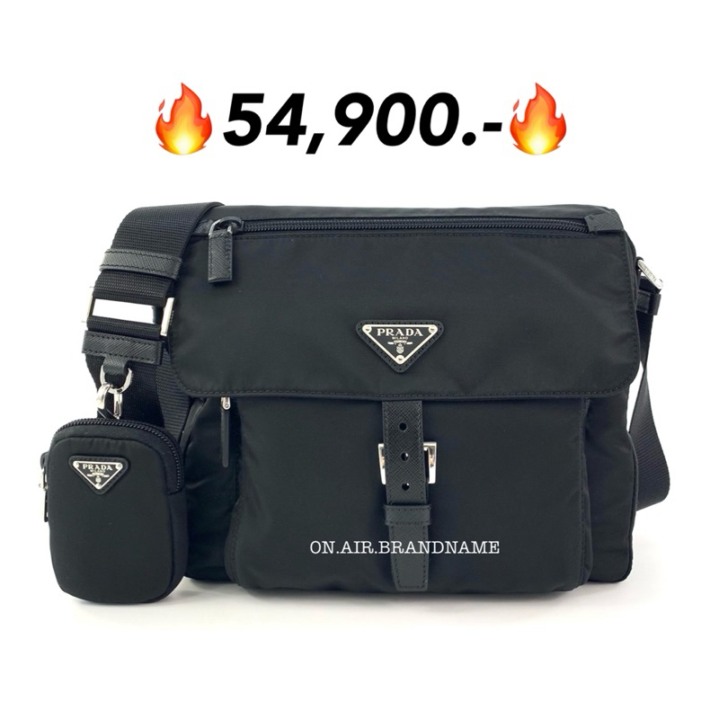 New prada nylon shoulder messenger bag ใช้ดี ราคาเบาๆ