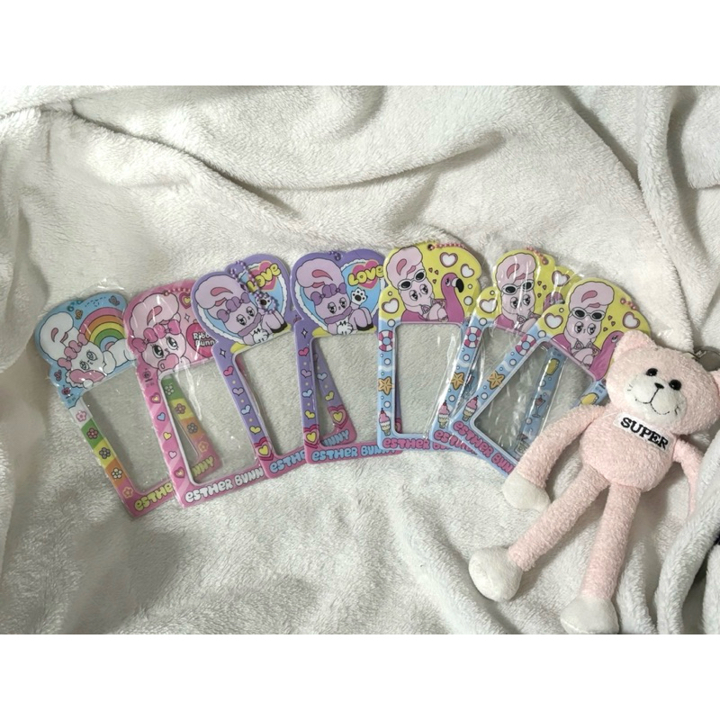 Esther Bunny Card Holder พร้อมส่ง!! เอสเธอร์บันนี่ พวงกุญแจใส่การ์ดศิลปินน่ารักๆ