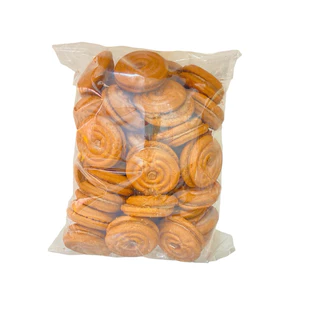 ขนมปังคุ๊กกี้รสทุเรียน,ครีมขาว,กาแฟ,ช็อค หอมอร่อย น้ำหนัก 250/500/1000 กรัม ใส่ถุงแก้ว