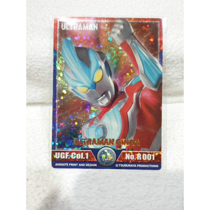 (R UGF. Col.1/ Col.3 แนวนอน) การ์ดอุลตร้าแมน UGF ULTRAMAN Ultra Galaxy Fight