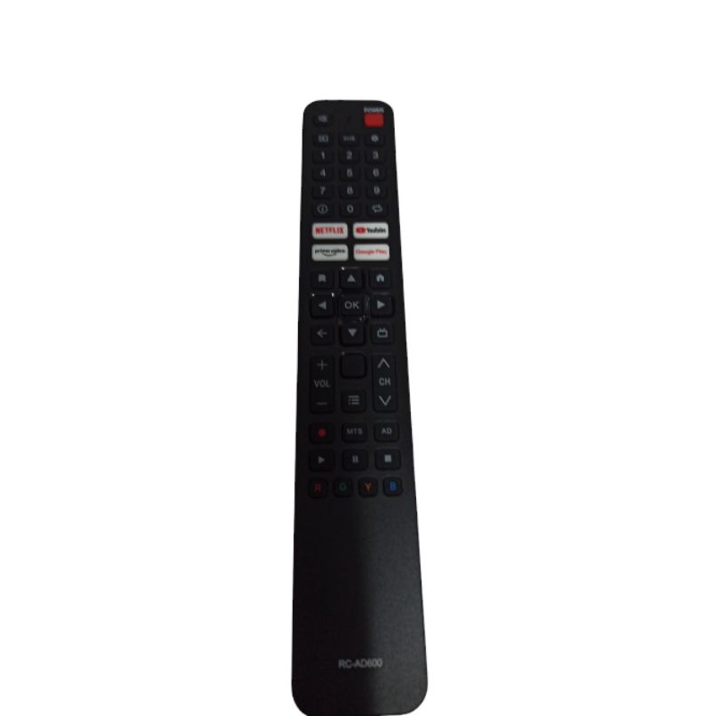 Remote TV Aconatic RC-AD600,32HS600AN,42HS600AN,43US600AN,55US300AN ใช้งานง่ายแค่ใส่ถ่านก็สามารถใช้งานได้เลย