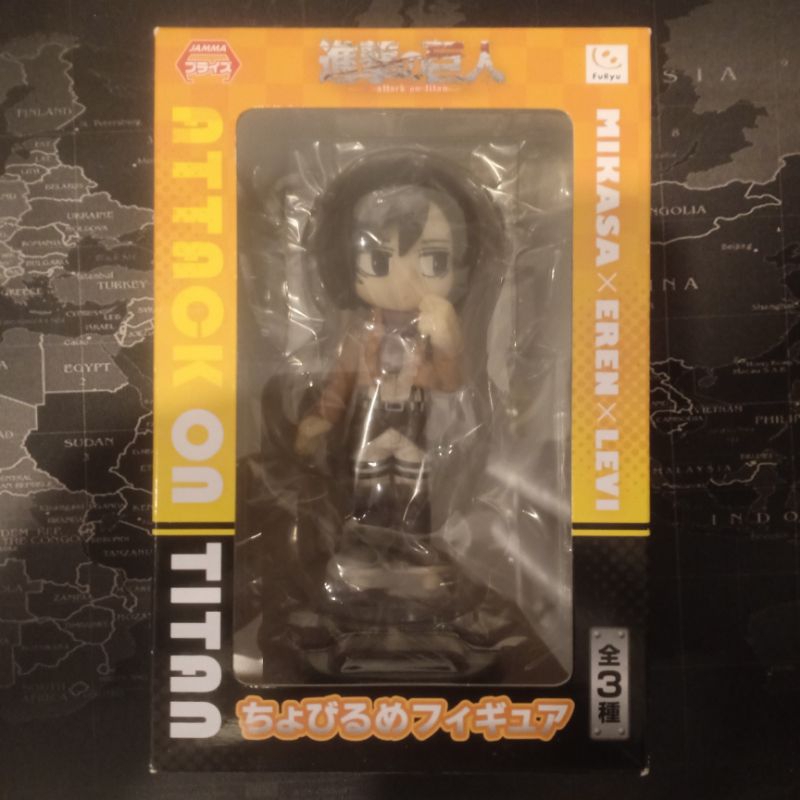 Attack on Titan Chobirume Figure Mikasa Ackerman