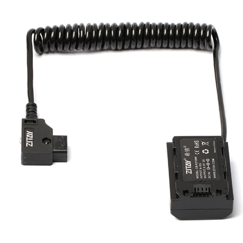 ZITAY D-tap to NP-FZ100 Dummy Battery for Sony Alpha A7III A7R III A9 A7R IV Alpha 9 A7R3 A6600 A7C 