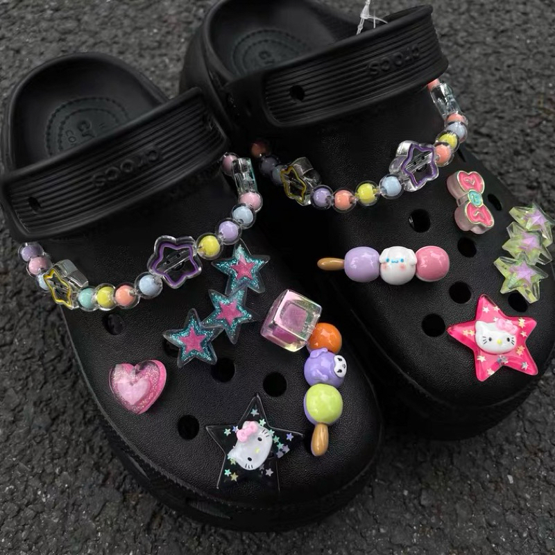 jibbitz crocs kuromi x kitty