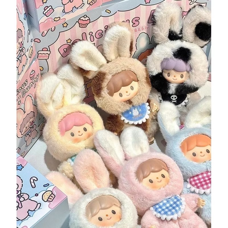 พร้อมส่งในไทย zZoton Delicious Bunny งานออริ กล่องจุ่ม พวงกุญแจกระต่าย