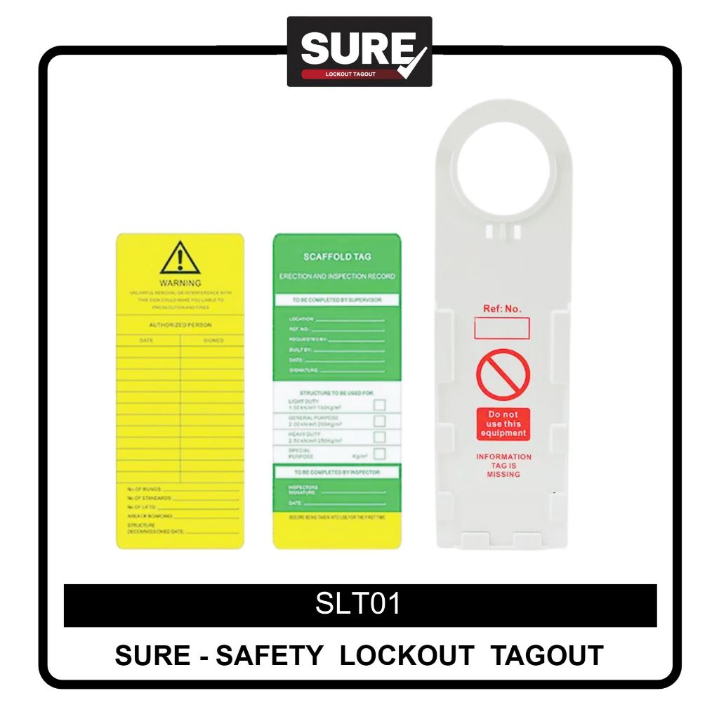 [ออกใบกำกับภาษี] แผ่นตรวจนั่งร้าน รุ่น SLT01 (พร้อมส่งในไทย/รวมVatแล้วค่ะ)