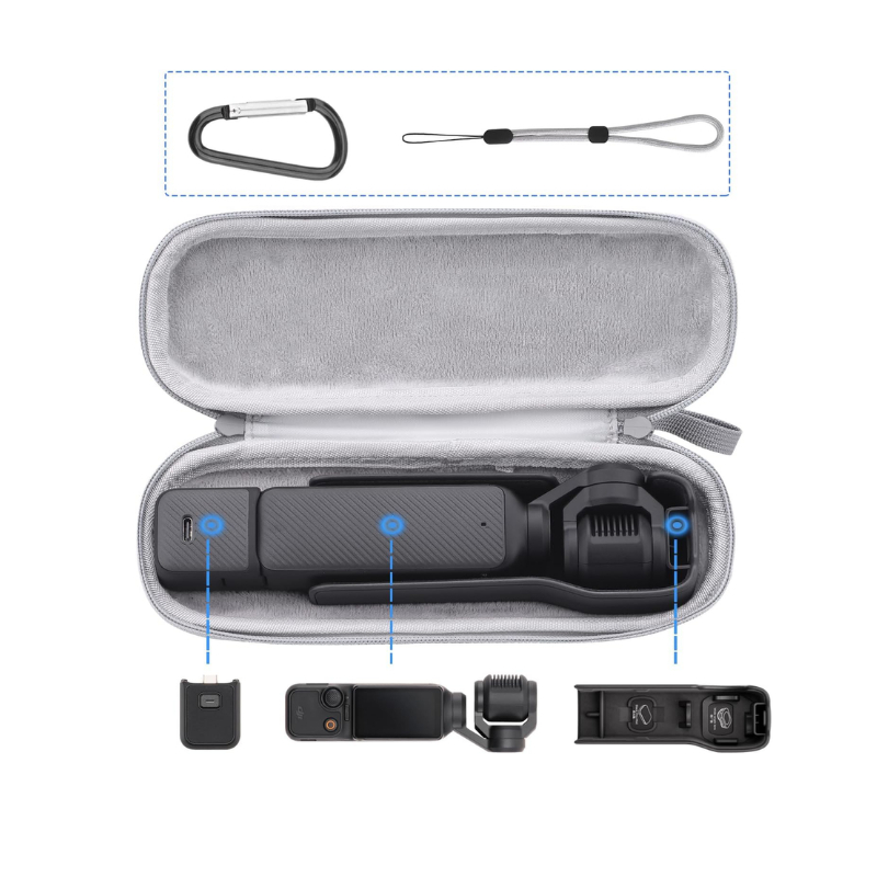 BRDRC Carrying Case for DJI Osmo Pocket 3 กระเป๋าเก็บของแบบพกพา