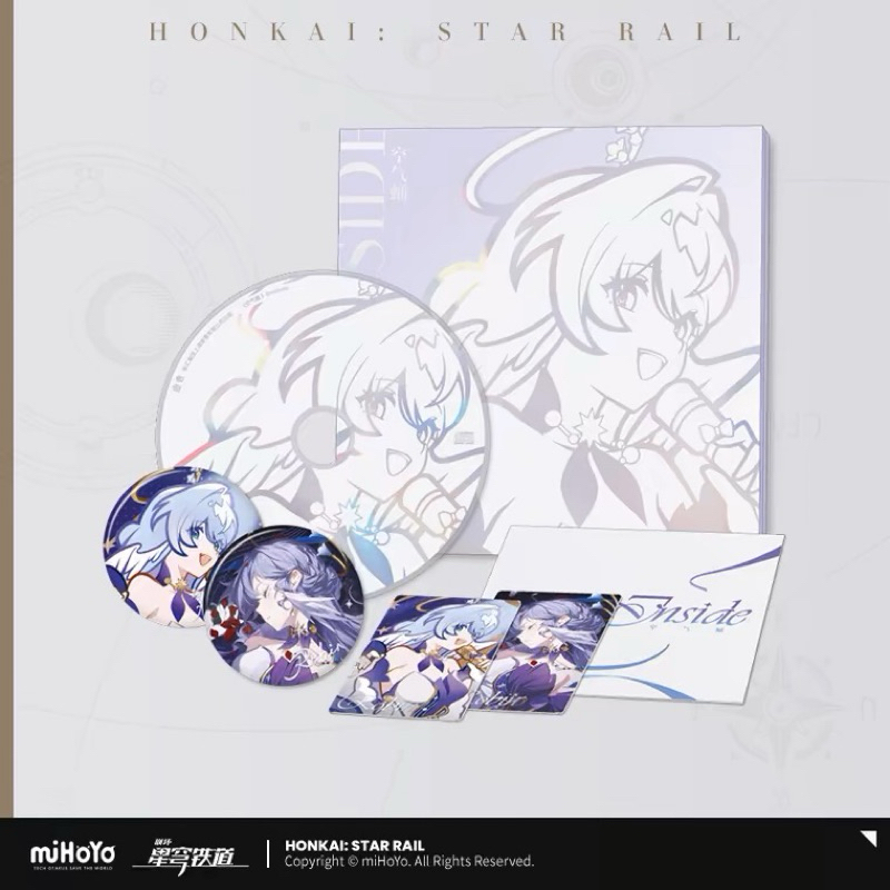 [พร้อมส่ง] Official แท้ Robin music CD set Honkai star rail Mihoyo