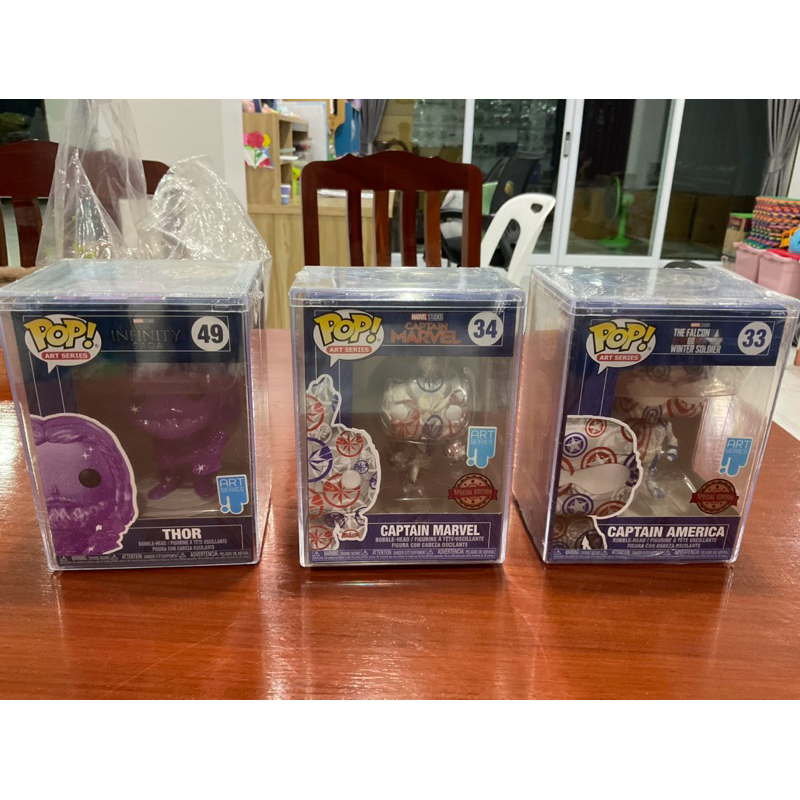 funko pop marvel art